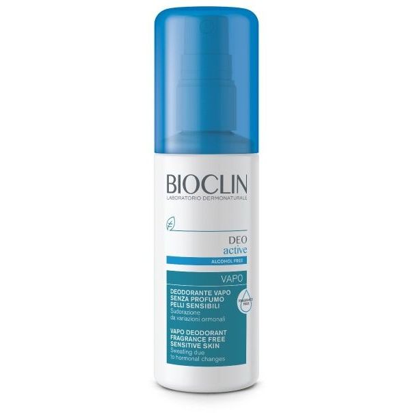 BIOCLIN Deo Active Alcohol Free Deodorante Vapo - 100ml | بايو كلين بخاخ مزيل تعرق خالي من الكحول - 100 مل