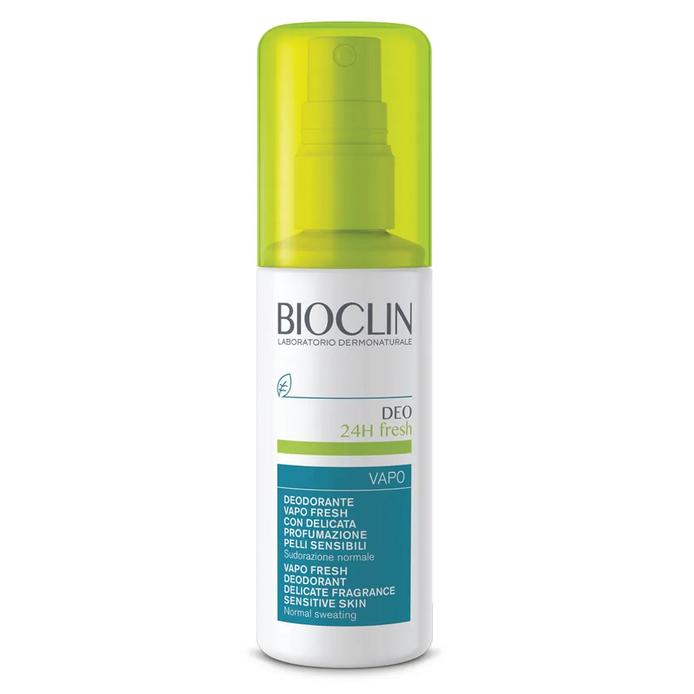 BIOCLIN Deo 24h Fresh Deodorante Vapo Fresh Sensitive Skin - 100ml | بايو كلين بخاخ مزيل تعرق للبشرة الحساسة - 150 مل
