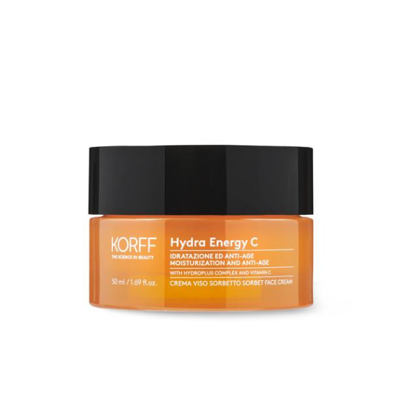 KORFF Hydra Energy C Moisturizing & Antiaging Sorbet Face Cream - 50ml | كورف كريم مرطب و مضاد للشيخوخة بفيتامين سي - 50 مل
