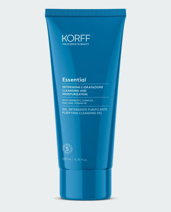 KORFF Essential Purifying Cleansing Gel - 200ml | كورف غسول جل منقي للوجه - 200 مل