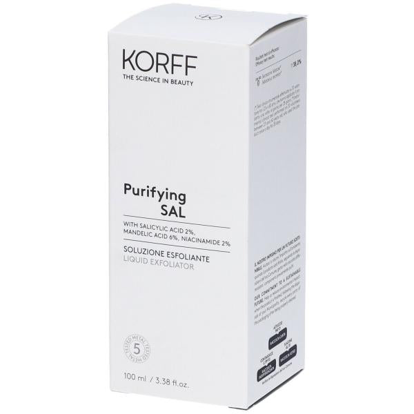 KORFF Purifying Sal Exfoliating Solution - 100ml | كورف مقشر كيميائي بالساليسيليك اسيد - 100 مل