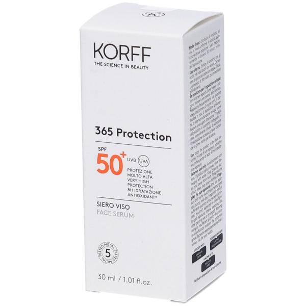KORFF 365 Protection Siero Viso Face Serum  Spf50+ - 30ml | كورف سيروم واقي شمسي Spf50+ - 30 مل