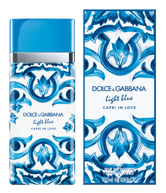 D&G Light Blue Capri in Love EDP 100ml | عطر دولتشي آند غابانا لايت بلو كابري ان لوف لنساء 100 مل