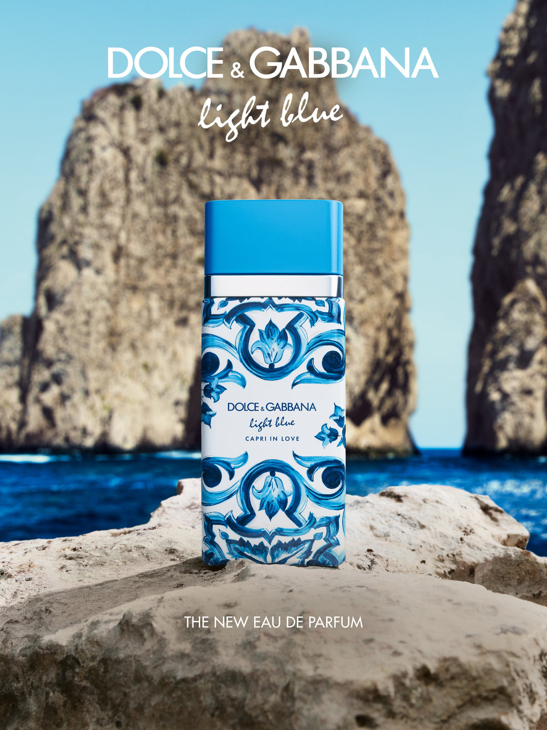 D&G Light Blue Capri in Love EDP 100ml | عطر دولتشي آند غابانا لايت بلو كابري ان لوف لنساء 100 مل