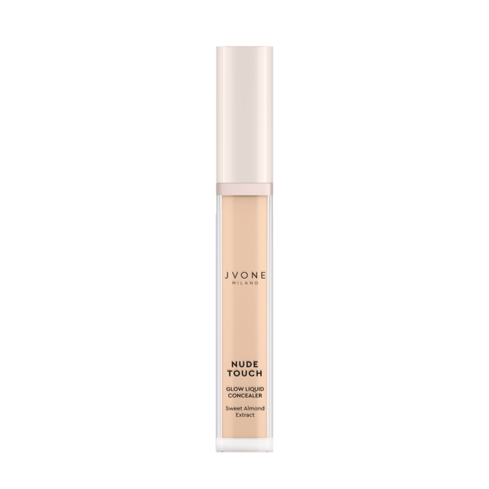 JVONE MILANO Nude Touch Glow Liquid Concealer - 7ml | جيفون ميلانو كونسيلر مضيئ بتأثير طبيعي - 7 مل