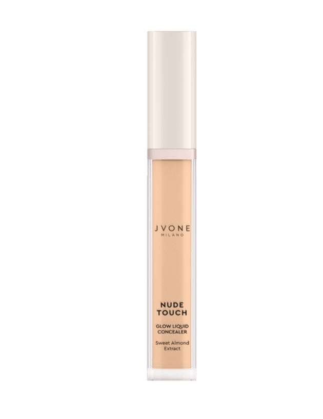 JVONE MILANO Nude Touch Glow Liquid Concealer - 7ml | جيفون ميلانو كونسيلر مضيئ بتأثير طبيعي - 7 مل