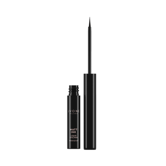 JVONE MILANO Matt Ink Liquid Eyeliner Waterproof - 1.7ml | جيفون ميلانو ايلانر ضد الماء - 1.7 مل