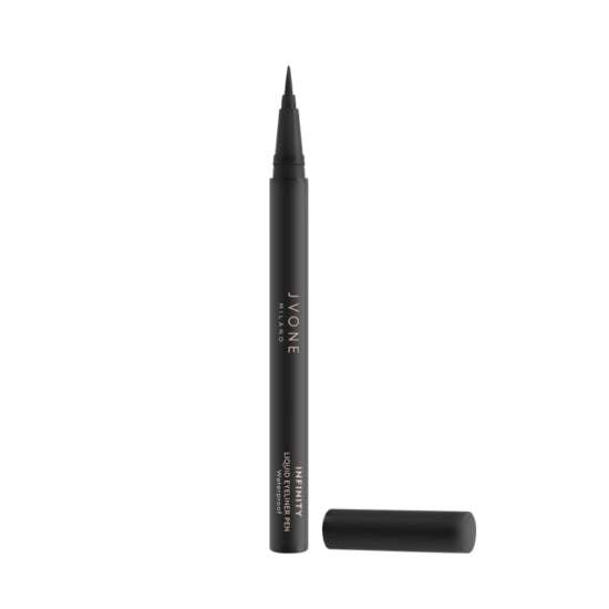 JVONE MILANO Infinity Eyeliner Pen Waterproof  - 0.4ml | جيفون ميلانو ايلانر ضد الماء - 0.4 مل