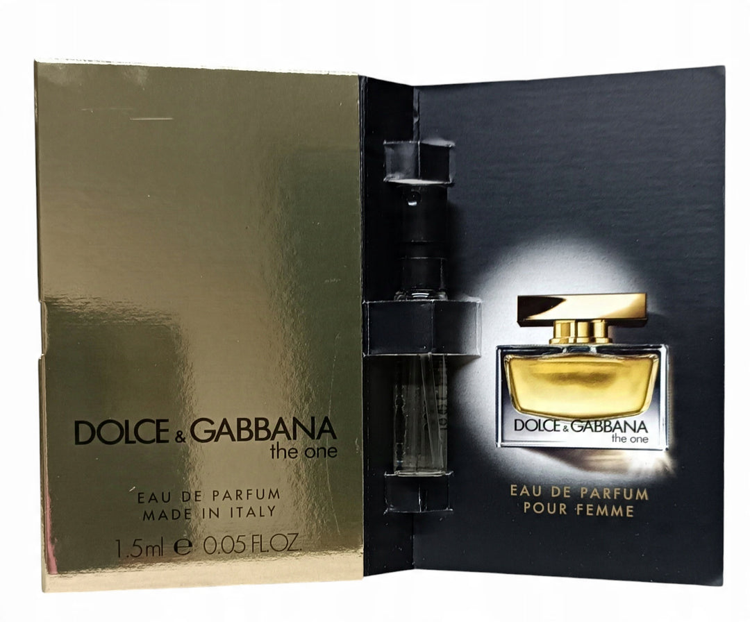 Sample The One EDP  by D&G - 1.5ml | عينة دولتشي آند غابانا ذا ون عطر للنساء - 1.5 مل