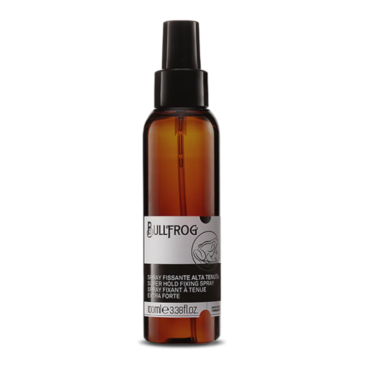 Bullfrog Super Hold Fixing Spray - 100ml | بولفروغ بخاخ تثبيت الشعر - 100 مل