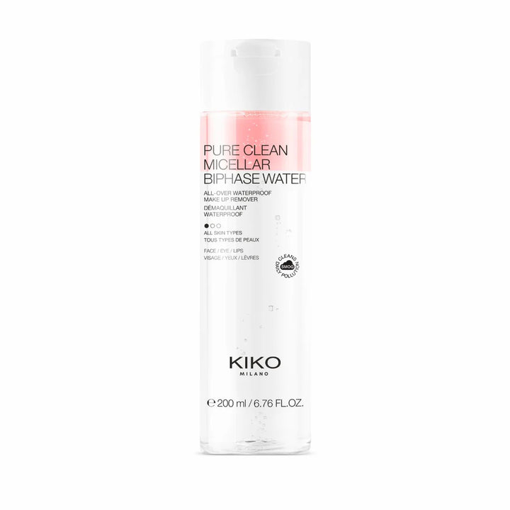 KIKO Pure Clean Micellar Biphase Water - 200ml | كيكو ميسيلار ثنائي الطور - 200 مل