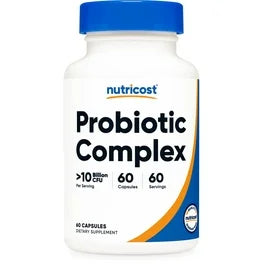 Nutricost Probiotic Complex - 60capsules | كبسولات بروبايوتيك - 60 كبسولة