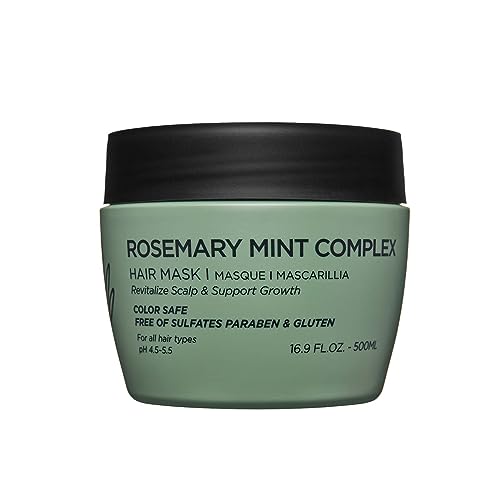 LUSETA Rosemary Mint Hair Mask - 500ml | لوسيتا ماسك الشعر باكليل الجبل - 500 مل