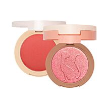 J. Cat 2 In 1 Piece Of Cake Blush + Highlighter róż i rozświetlacz  -1g | جي كات بلاش وهايلايتر - 1غ