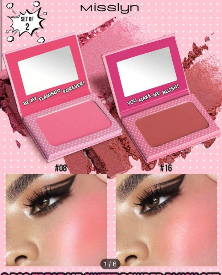 Misslyn Treat Me Sweet Powder - 1+1 | ميسلين بلاش للخدزد