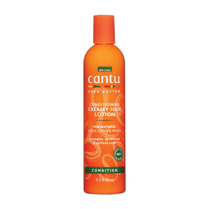 Cantu Shea Butter Natural Creamy Lotion - 355ml | كانتو كريم مرطب للشعر لوشن بزبدة الشيا - 355 مل