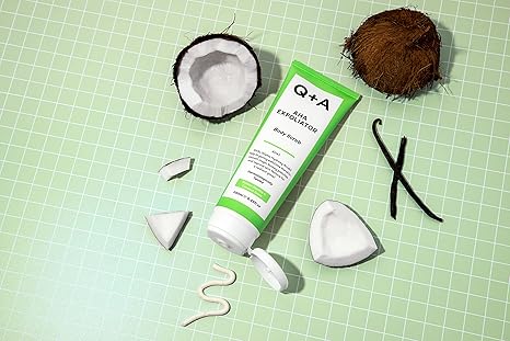 Q+A Aha Exfoliator Body Scrub - 250ml | كيو بلس ايه مقشر أحماض ال AHA للجسم - 250 مل