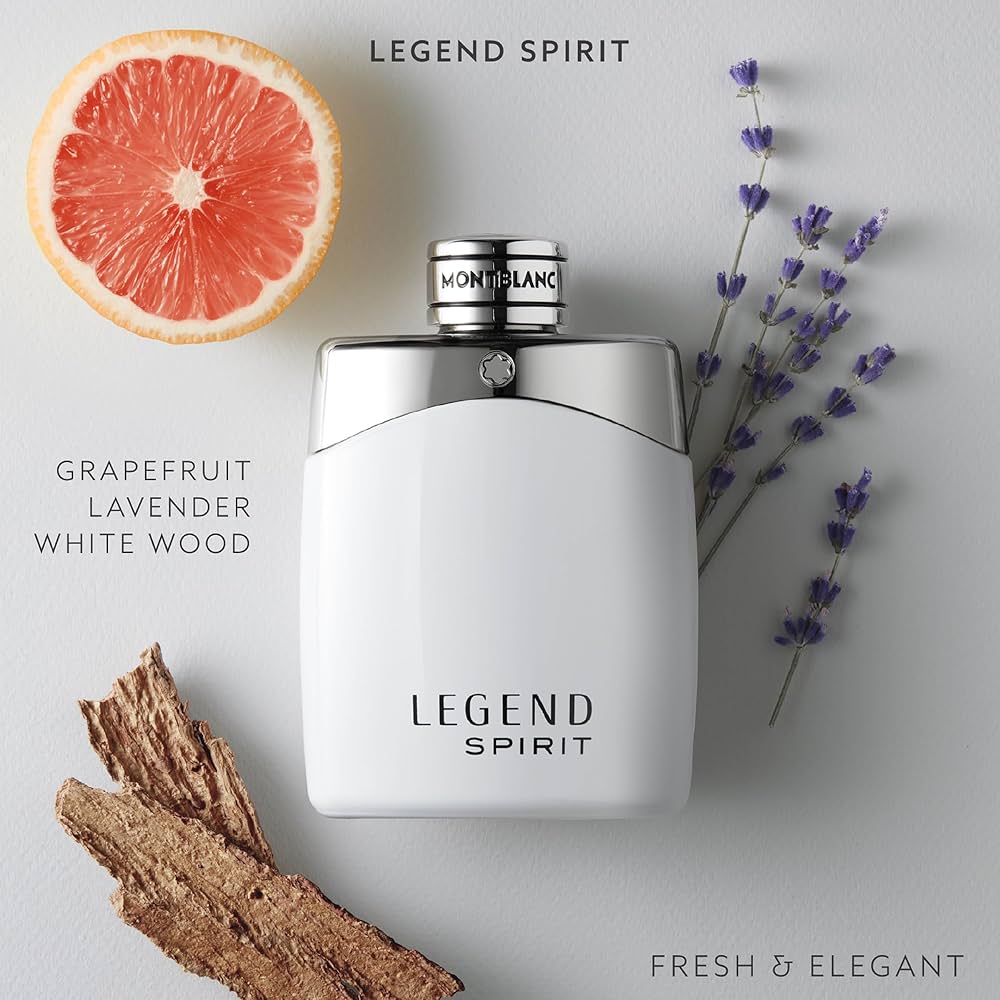 MONTBLANC Legend Spirit Eau De Toilette - 100ml | مونت بلانك عطر ليجند سبيريت او دو تواليت للرجال - 100 مل