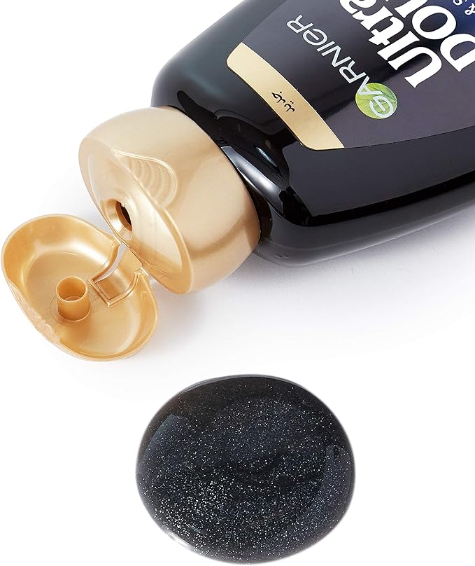 Garnier Ultra Doux Charcoal Shampoo - 400ml | غارنييه شامبو بالفحم الأسود للشعر الباهت - 400 مل