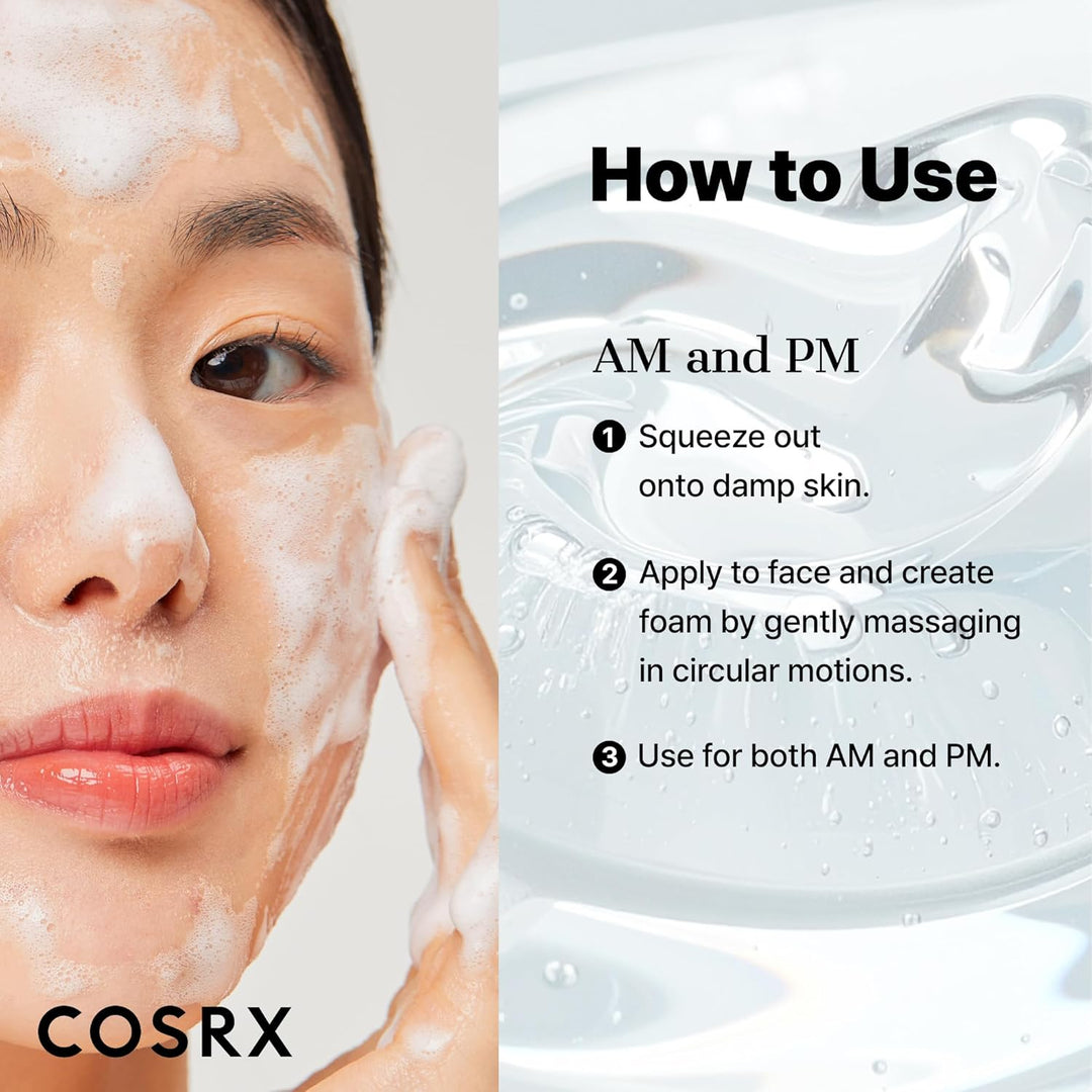 Cosrx Low pH Good Morning Gel Cleanser - 150ml | كوزركس غسول للبشرة جل - 150 مل