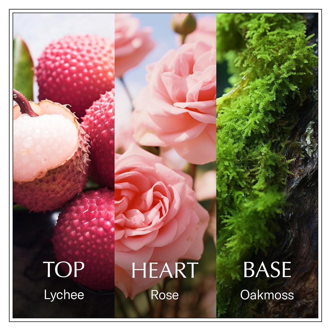 CHANSON Rose Grasse Eau De Toilette - 100ml | شانسون عطر زهري ناعم للنساء - 100 مل