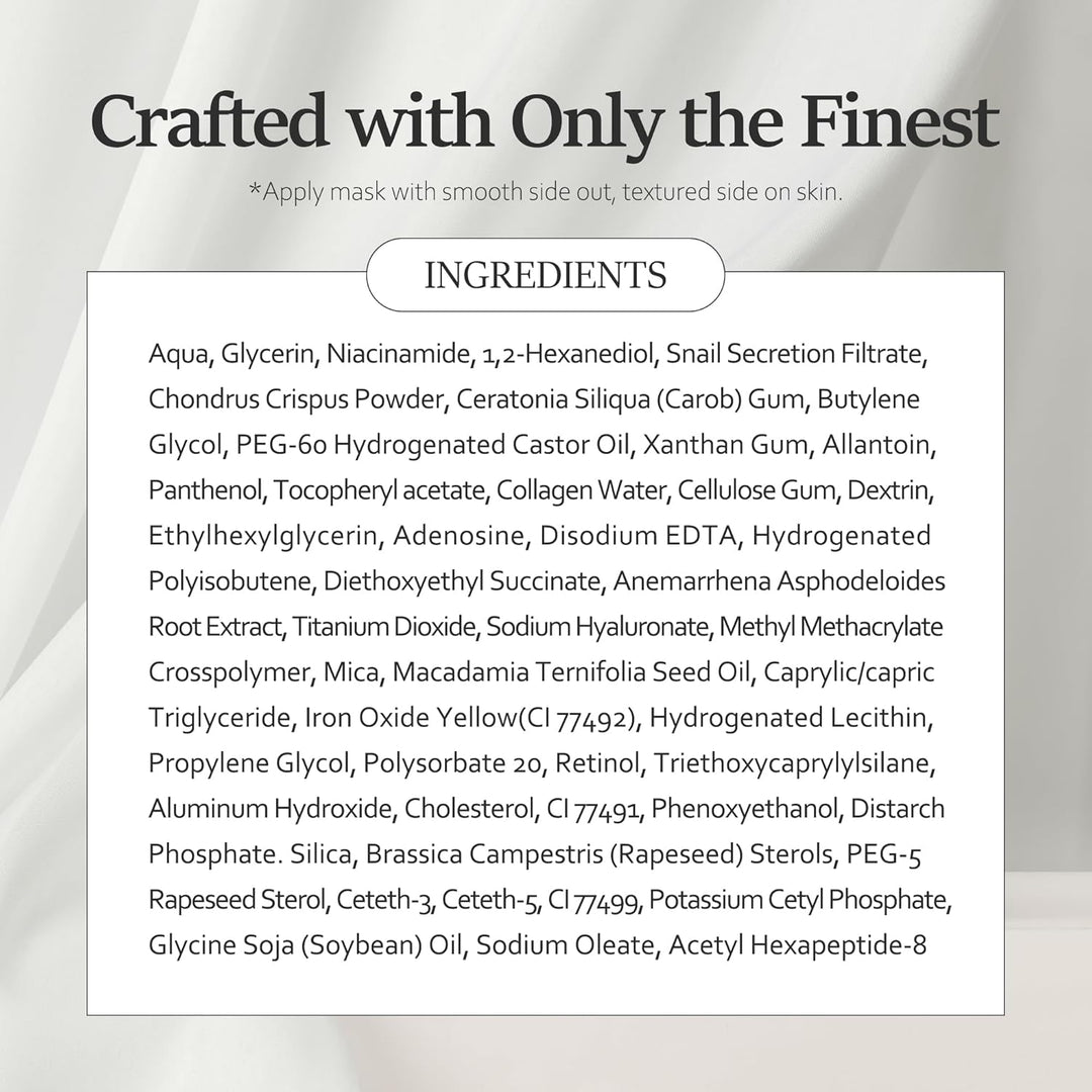 It’S SKIN - Prestige Intense Firming Snail Collagen Gel Mask Set - 30g| قناع الوجه الجلّي المكثف -30غرام