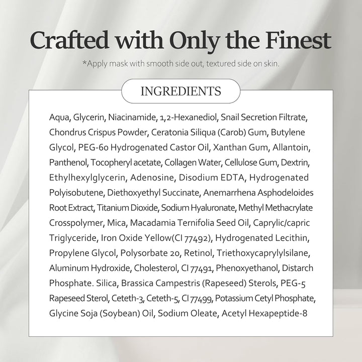 It’S SKIN - Prestige Intense Firming Snail Collagen Gel Mask Set - 30g| قناع الوجه الجلّي المكثف -30غرام