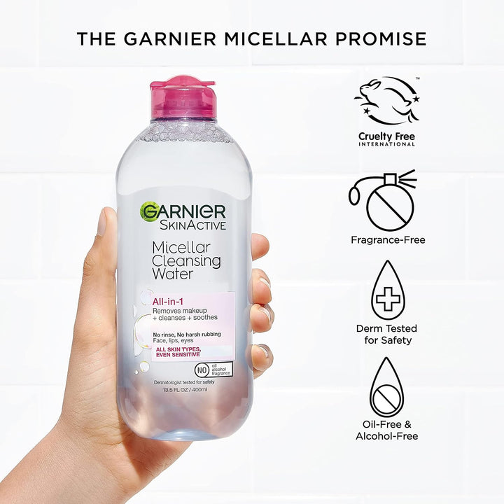 Garnier Micellar Cleansing Water - 400ml | غارنييه مزيل مكياج ميسيلار - 400 مل