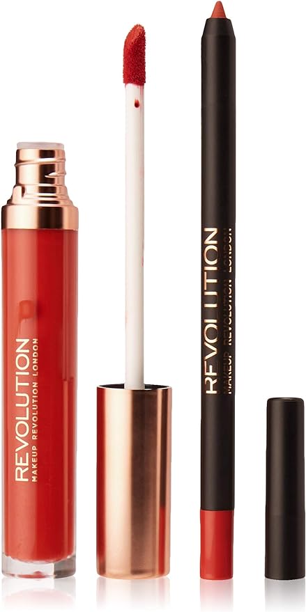Revolution Retro Luxe Kits Matte | ريفلوشن مجموعة أحمر شفاه مات