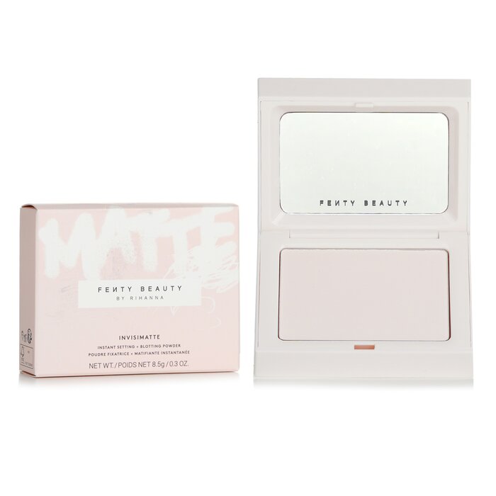 Fenty Beauty Invisimatte Instant Setting + Blotting Powder - 3.52g| فينتي بيوتي بودرة تثبيت وتجفيف فورية -3.52غرام