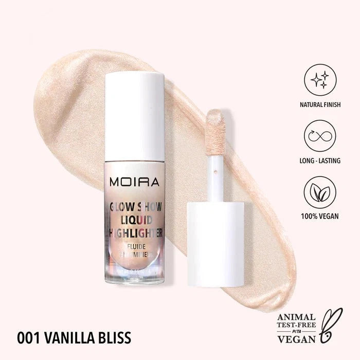 MOIRA Glow Show Liquid Hilighter - 4.3g | مويرا هايلايتر سائل غلو شو - 4.3 غ