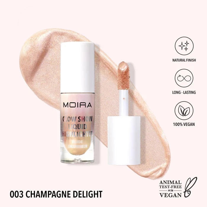 MOIRA Glow Show Liquid Hilighter - 4.3g | مويرا هايلايتر سائل غلو شو - 4.3 غ