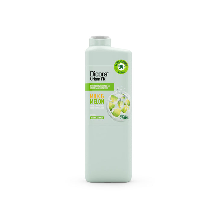 Dicora Nourishing Shower Gel Milk & Melon - 750ml | ديكورا شاور جيل بالحليب والبطيخ - 750 مل