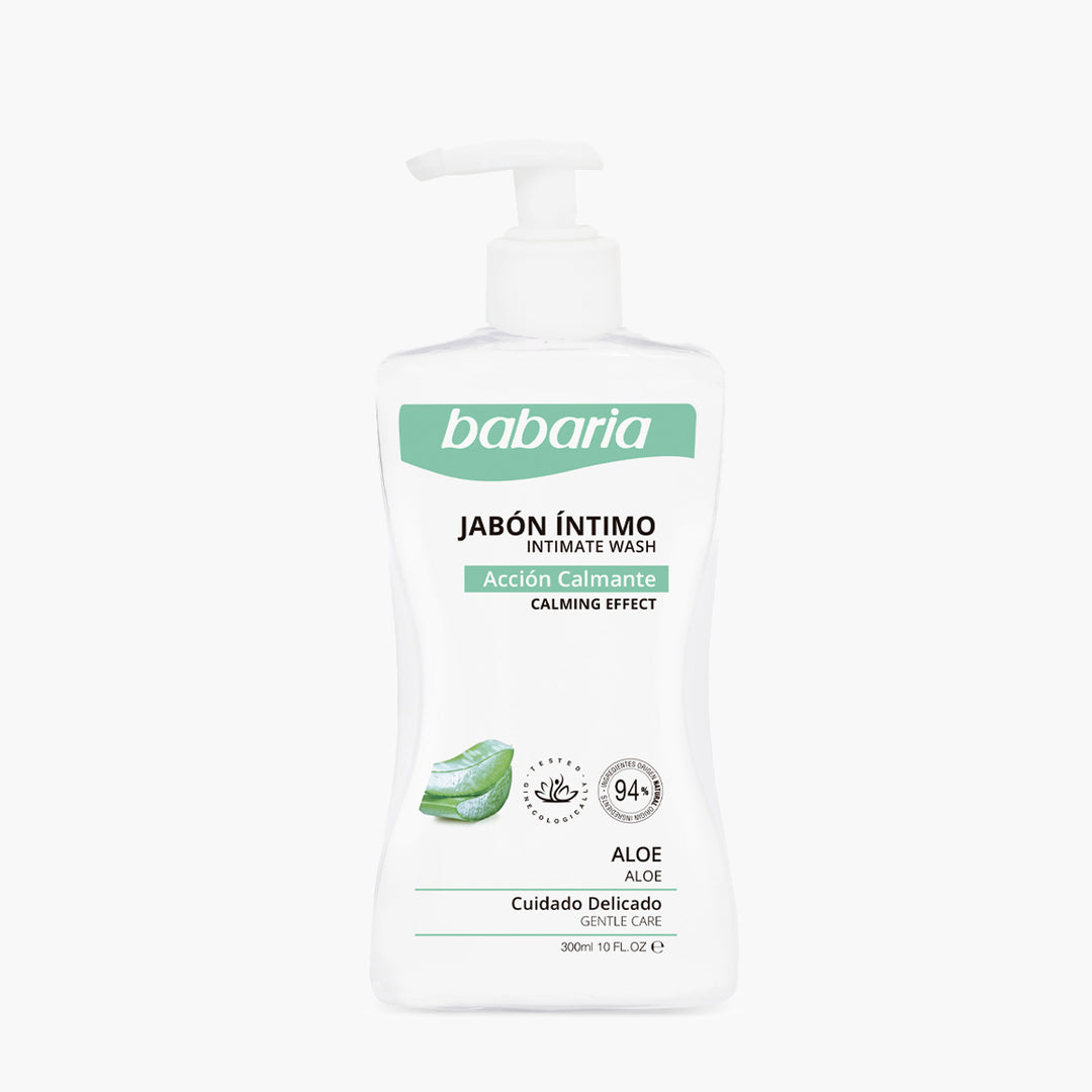 BABARIA Intimate Wash Aloe - 300ml | باباريا غسول نسائي بالالوفيرا - 300 مل