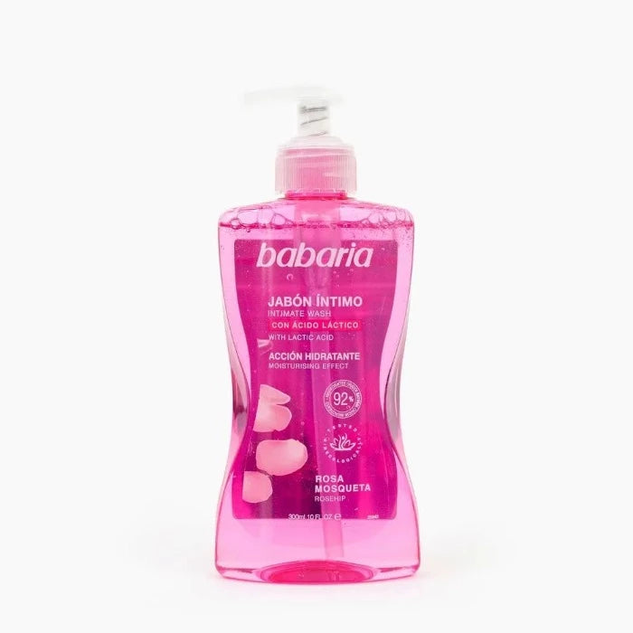 BABARIA Intimate Wash With Lactic Acid - 300ml | باباريا غسول نسائي باللاكتك اسيد - 300 مل