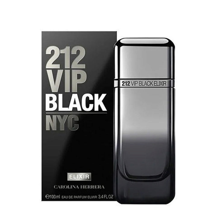 Carolina Herrera 212 VIP Black Elixir 100ml | عطر كارولينا هيريرا 212 في آي بي بلاك إكسير للرجال 100 مل