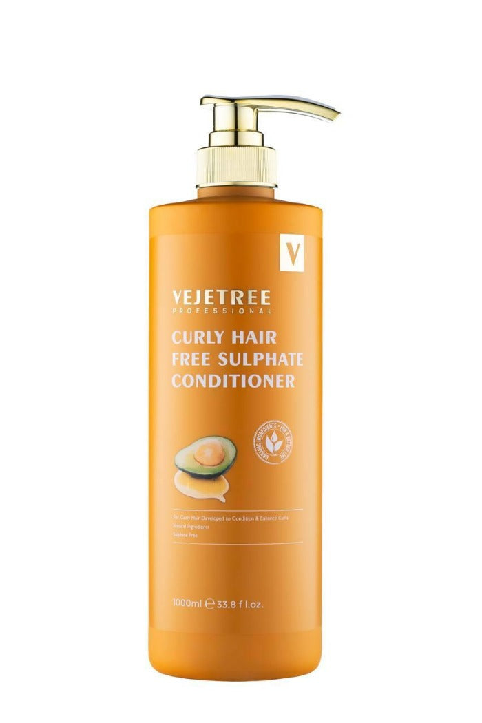 Vejetree Honey & Avocado Free Sulphate Conditioner - 1000ml | بلسم خالي من السلفات بالعسل و الافوكادو - 1000 مل
