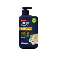 Dicora Shower Gel Ginseng & Vetiver - 825ml | ديكورا جل استحمام بالجنسنغ - 825 مل