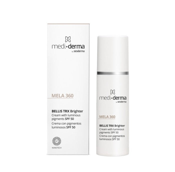 medi+derma MELA 360 BELLIS TRX Brighter SPF 50 - 30ml | ميدي ديرما كريم مضاد للتصبغات مع عامل حماية من الشمس spf50 - 30 مل