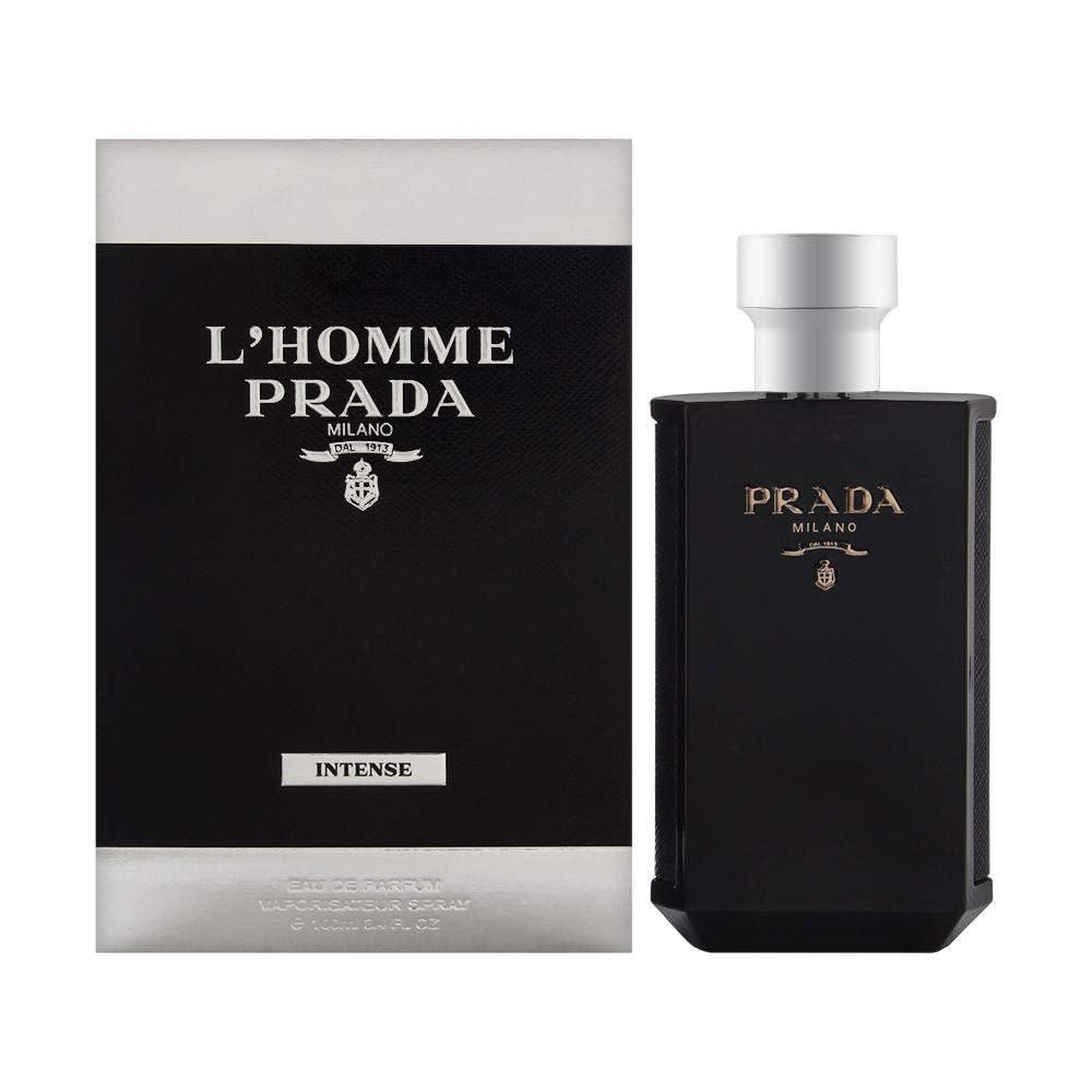 L'Homme Intense EDP - 100ml  | عطر برادا لهوم انتنس للرجال 100 مل