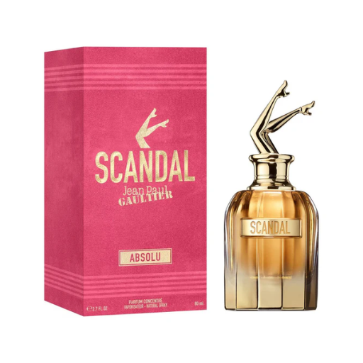 Jean Paul Gaultier SCANDAL  ABSOLU PARFUM - 80ML  | جان بول غوتييه عطر سكاندال أبسولو للنساء - 80  مل