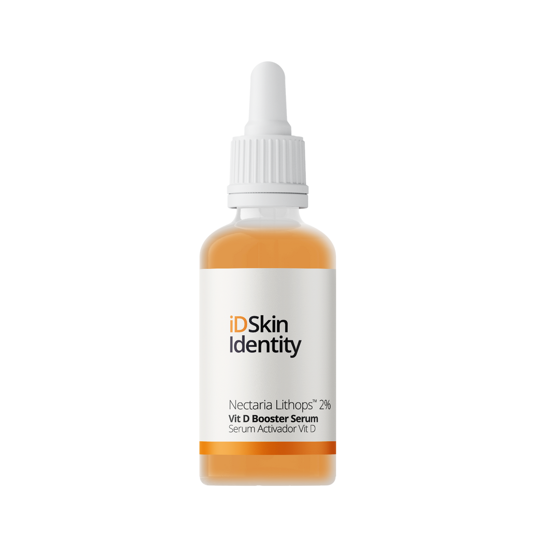 iD Skin Identity 2% Nectarina Lithops Serum - 30ml | اي دي سكين سيروم مُعزَّر  لفيتامين D - نكتاريا ليثوبس 2% - 30 مل