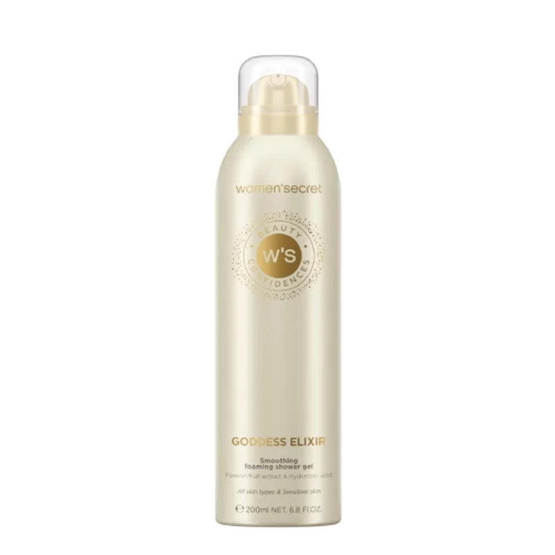 Women’Secret Goddess Elixir Smoothing Foaming Shower Gel - 200ml | ومن سيكرت جل الاستحمام غوديس إكسير - 200 مل