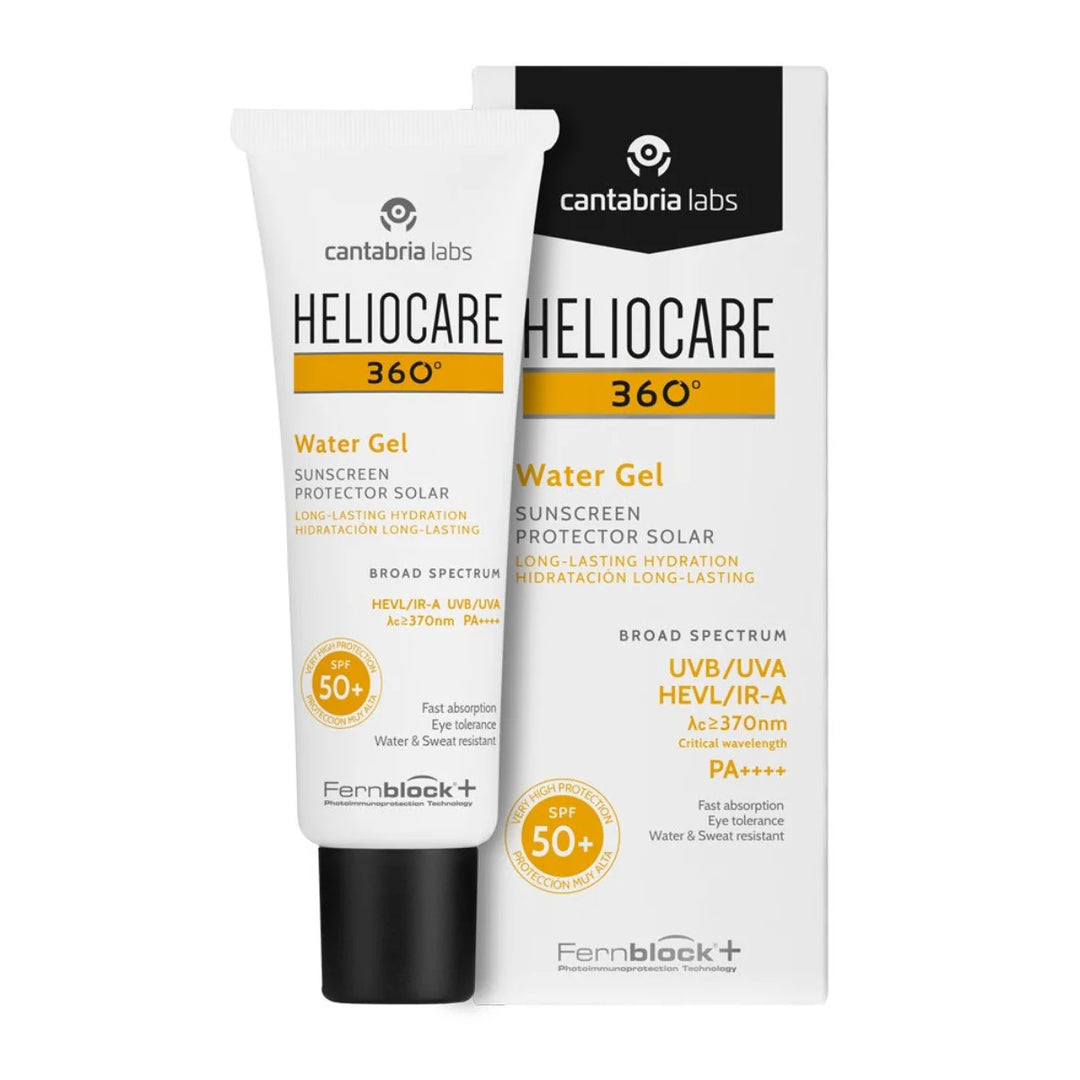 Cantabria Labs Heliocare 360° Water Gel Spf50+ Long - Lasting Hydration - 50 ml| كانتابريا لابز جل واقي شمسي بعامل حماية 50- 50 مل