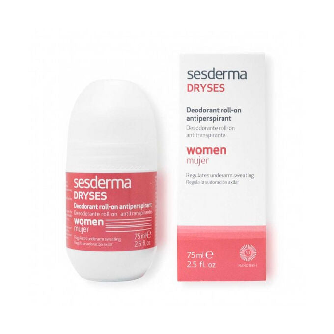 Sesderma Dryses Deodorant Antiperspirant Roll On For Women - 75ml | سيسديرما مزيل تعرق للنساء - 75 مل