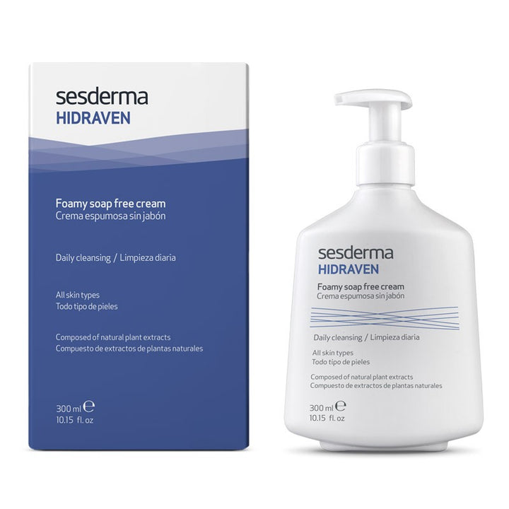 Sesderma Hidraven Foaming Cream Without Soap - 300ml | سيسديرما غسول رغوي كريمي خالٍ من الصابون - 300 مل