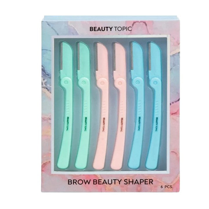 Brow Beauty Shaper Set - 6Pcs | سيت شفرات للحواجب و الوجه - 6 قطع