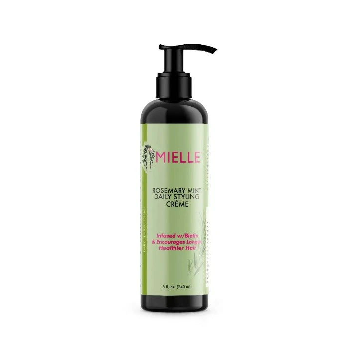 MIELLE Rosemary Mint Multi-Vitamin Daily Styling Creme - 240 ml | ميلي كريم تصفيف الشعر بالروزماري - 240 مل