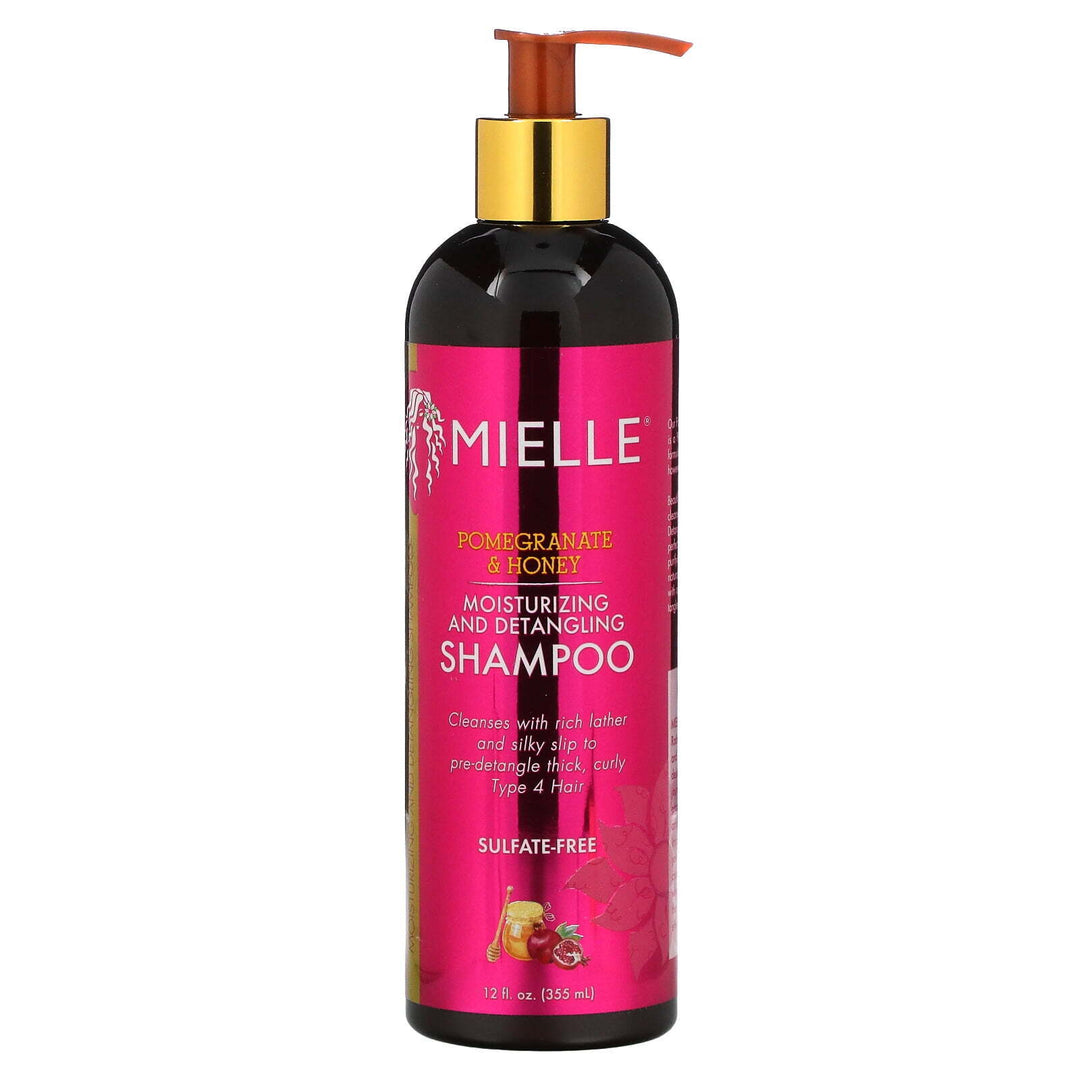 Mielle Pomegranate & Honey Moisturizing and Detangling Shampoo - 355ml | شامبو الرمان والعسل لترطيب وفك التشابك - 355 مل