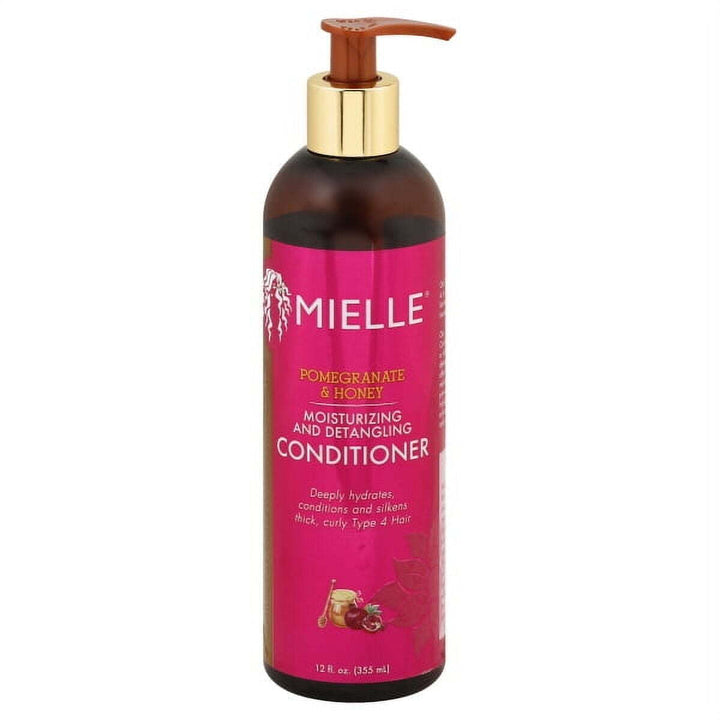 Mielle Pomegranate & Honey Moisturizing And Detangling Conditioner - 355ml | بلسم مرطب وفك تشابك الشعر بالرمان والعسل - 355 مل